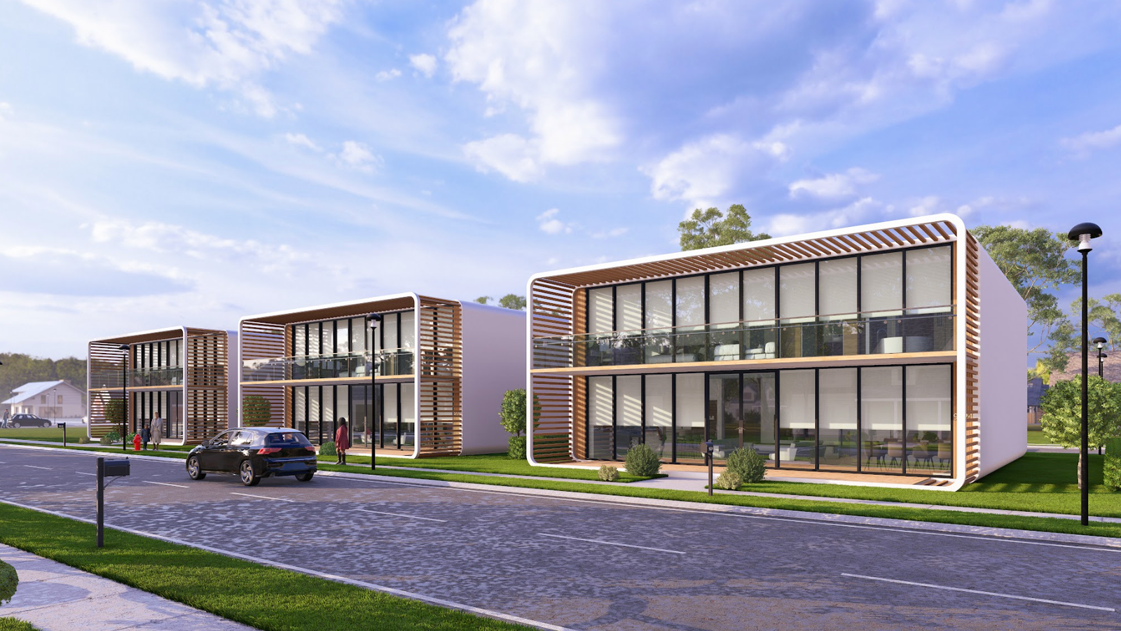 Paul Quinn College — Quinnite Village rendering