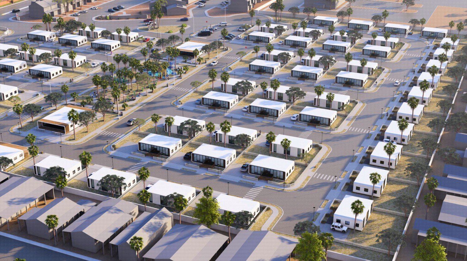 SNRHA senior housing community rendering